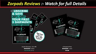 Zorpads ! Zorpads Reviews ! zorpads shark tank update ! Zorpads.Com :- Watch full Details