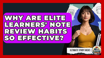 Why Are Elite Learners