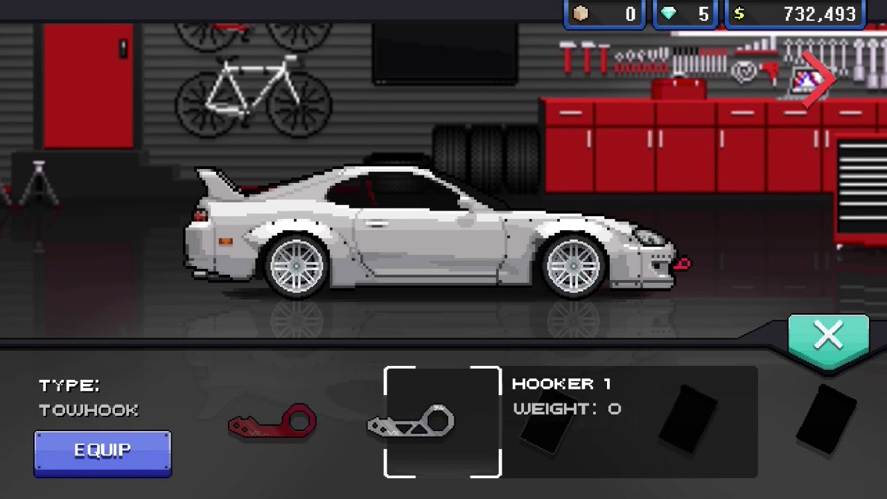 Supra Build On Pixel Car Racer YouTube
