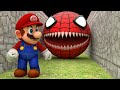 Red Spider Pacman vs Super Mario
