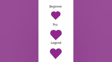 Heart Shape Tricks in Illustrator | Beginner vs Pro