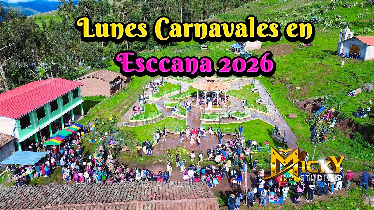 Lunes carnaval Rural en Esccana Chilcas la Mar 2026