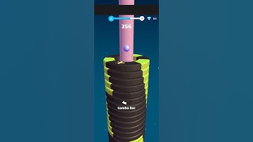 Helix stack jumb beat gameplay//ios android//#shorts# video(4)