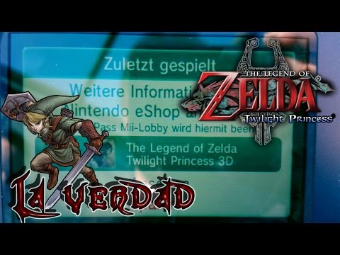 ¿The legend of zelda Twilight Princess para nintendo 3ds? La verdad sobre la foto