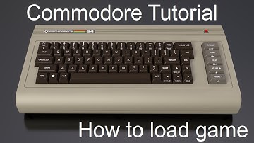 Commodore 64 Tutorial Part 2 - How To Load A Game From Tape