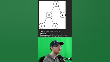 Facebook Interview Question! | Diameter of Binary Tree - Leetcode 543