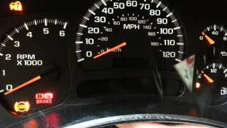Silverado odometer problem - ERROR message
