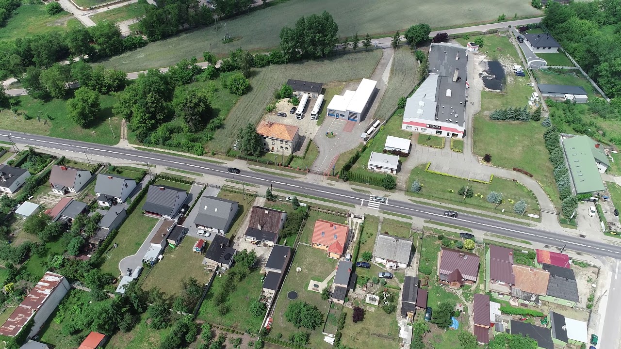 IZBICA KUJAWSKA z lotu ptaka