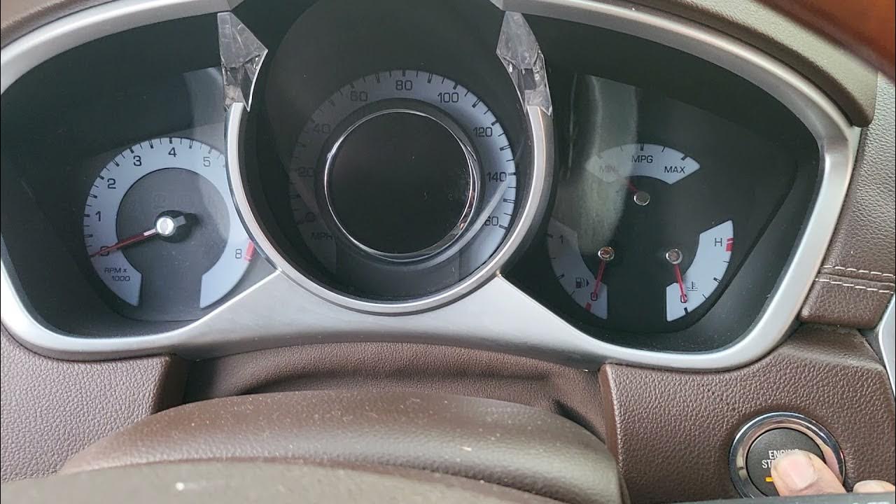 2010 Cadillac SRX Code C0045 Diagnose Found Left Rear Speed Sensor