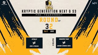 Kryptic G' Tournament | Round of 32