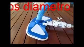 Fabricar limpia fondos piscinas intex best way casero para piscinas  desmontables - YouTube