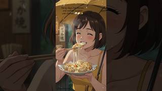 like &amp; share with your momo partner 🥟☔#friends #friendship #ghibli #monsoon #momos #nature #viral