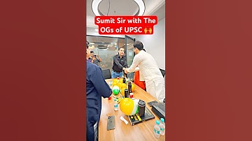 Sumit Sir Spotted 🔥 #upsc #upscpreparation