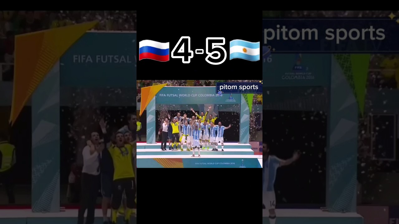 Russia 4 vs 5 Argentina  indoor final match 