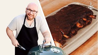 Mouthwatering BoneIn Vegan Ribs for the Best BBQ | LIVEKINDLY With Me