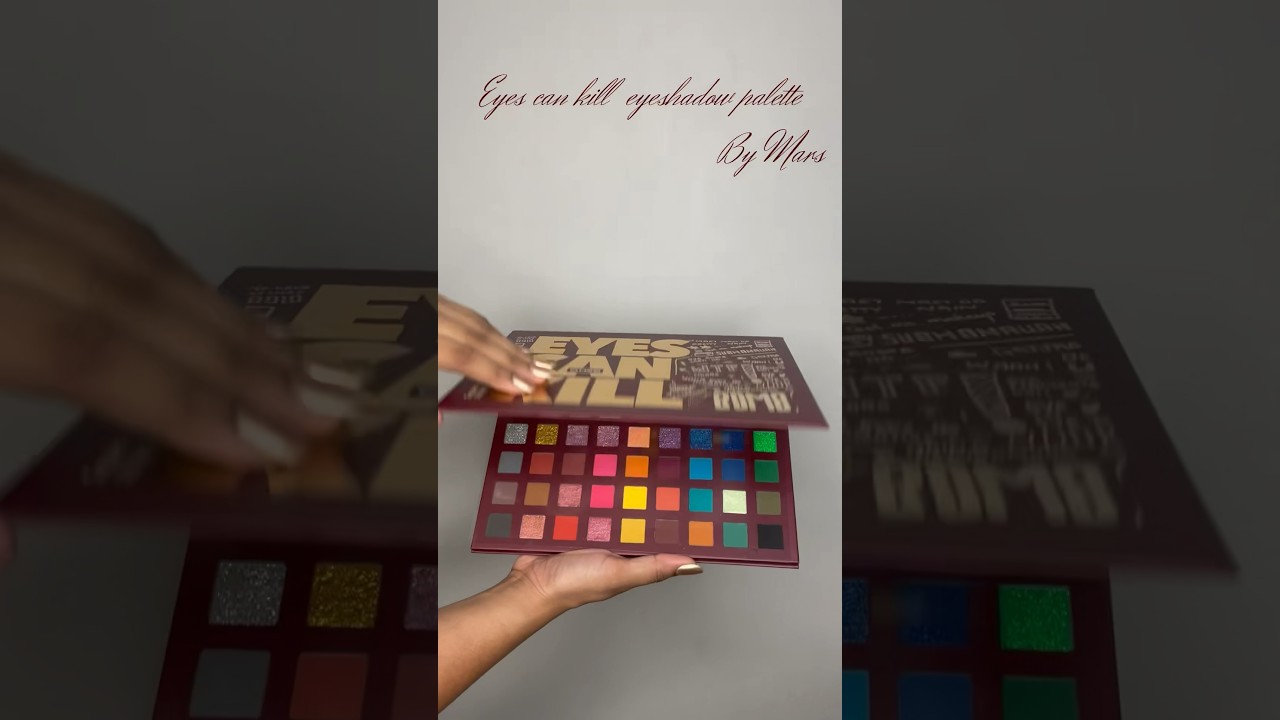 Eyes can kill eyeshadow palette  by mars cosmetics 
