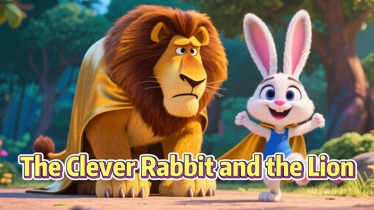 The Clever Rabbit vs. The Fierce Lion: A Tale of Brains Over Brawn 🐰🦁 # ...