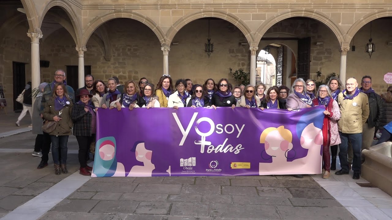 Acto Institucional del 25N en Úbeda 1 Acto Institucional del 25N en Úbeda