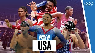 Pride of the United States  Who are the stars to watch at #Paris2024?