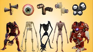 WRONG HEADS SIREN HEAD SANTA CLAUSE, HOUSE HEAD, TREVOR HUNDERSON, SIREN HEAD BLOOD, MEET GRINDER