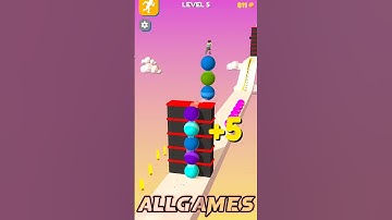 Stack Rider LVL 1 to LVL 10 Part 8 Gameplay FUN GAME #shorts #StackRider #fungames #viralvideo