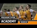 Academy  premier league benchmark testing