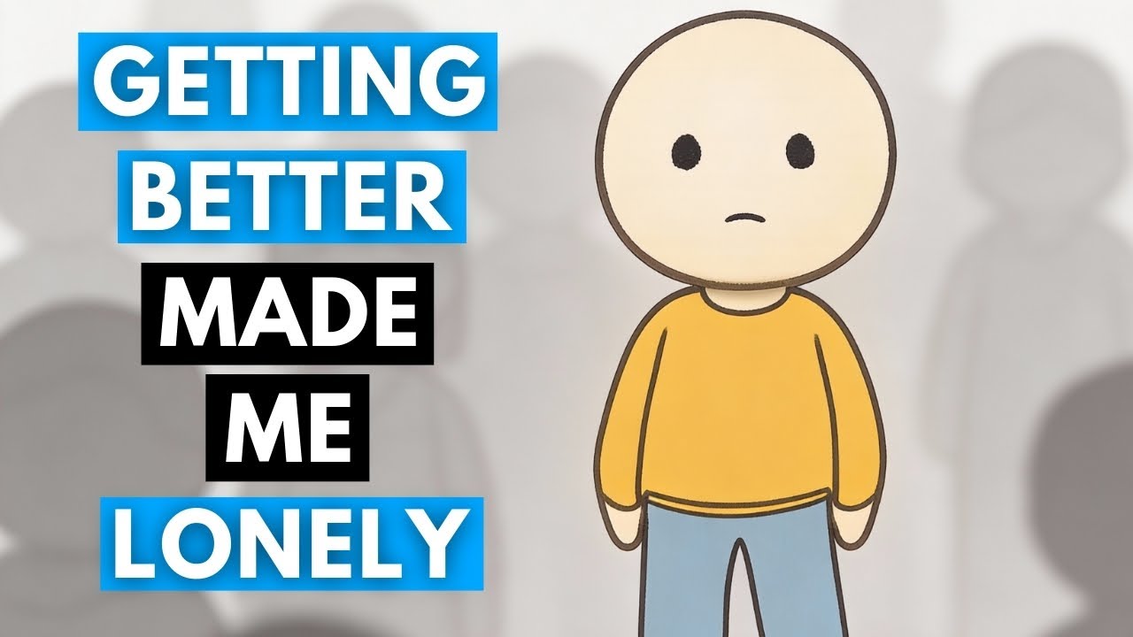 Why Getting Better Makes You Feel More Alone (And What's Really Happening)