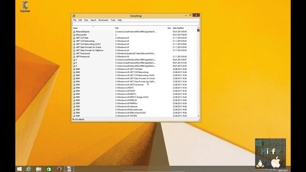 Die Besser Windows 8 Suche