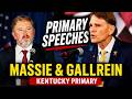 Thomas Massie and Ed Gallrein Speeches after Kentucky Primary | SNS TV | Syed Nasir Shah | Canada