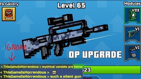 Pixel Gun 3D Mythical Swat Rifle OP Upgrade