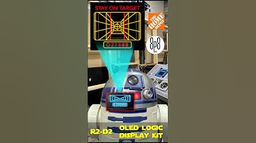 R2-D2 Home Depot Animatronic OLED Logic Kit - Stay On Target #shorts #starwars #homedepot #r2d2 #diy