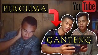 Story WA ,...PERCUMA GANTENG.