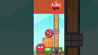 Jump Ball Adventure: 2021 Game Red Ball 5 Walkthrough Red Ball 4 Mobile Among Us amogu Any% Speedrun screenshot 5