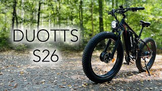 DUOTTS S26 - kořeny, les, silnice, prostě ultimátní jízda 🚲😁