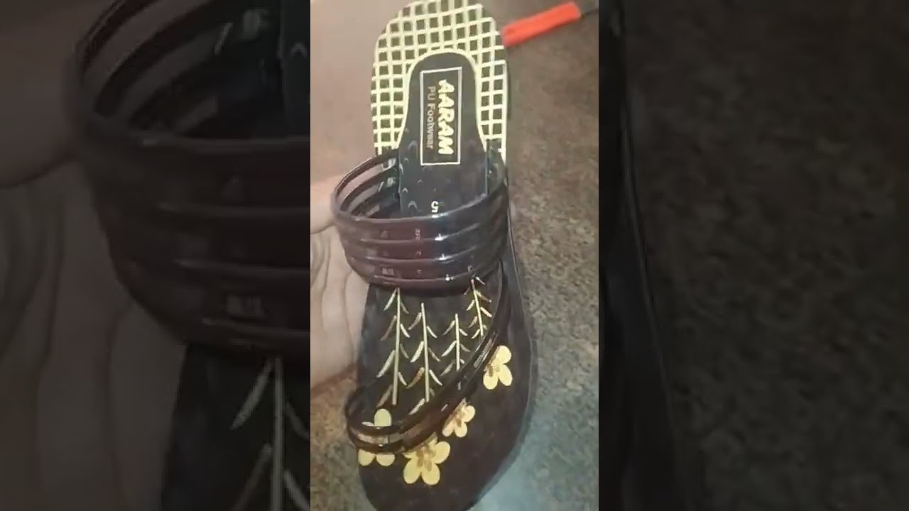 women sleeper | ladies sleeper | fancy sleeper | fancy chappal | footwear collection | - YouTube