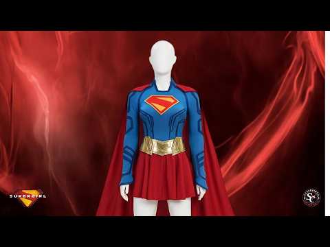 Trying on my Supergirl: Woman of Tomorrow (2026) Cosplay for the First Time! ❤️🔥