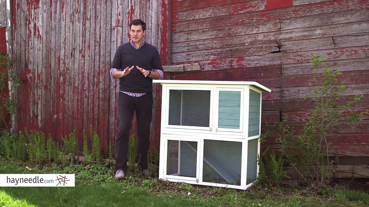 Boomer & George Cape Cod Rabbit Hutch - Product Review Video - YouTube