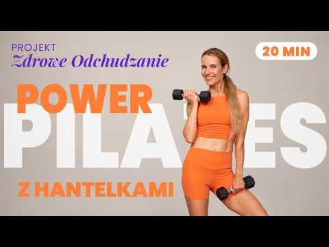 25-Min Standing Power Pilates with Dumbbells | Full Body Workout | Healthy Weight Loss