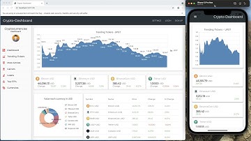 Flutter Speed Code - Responsive Cryptocurrencies Dashboard