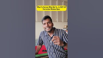 🎥 CUET UG 2025 Correction Window | What You Can & Can’t Edit in Your Application Form