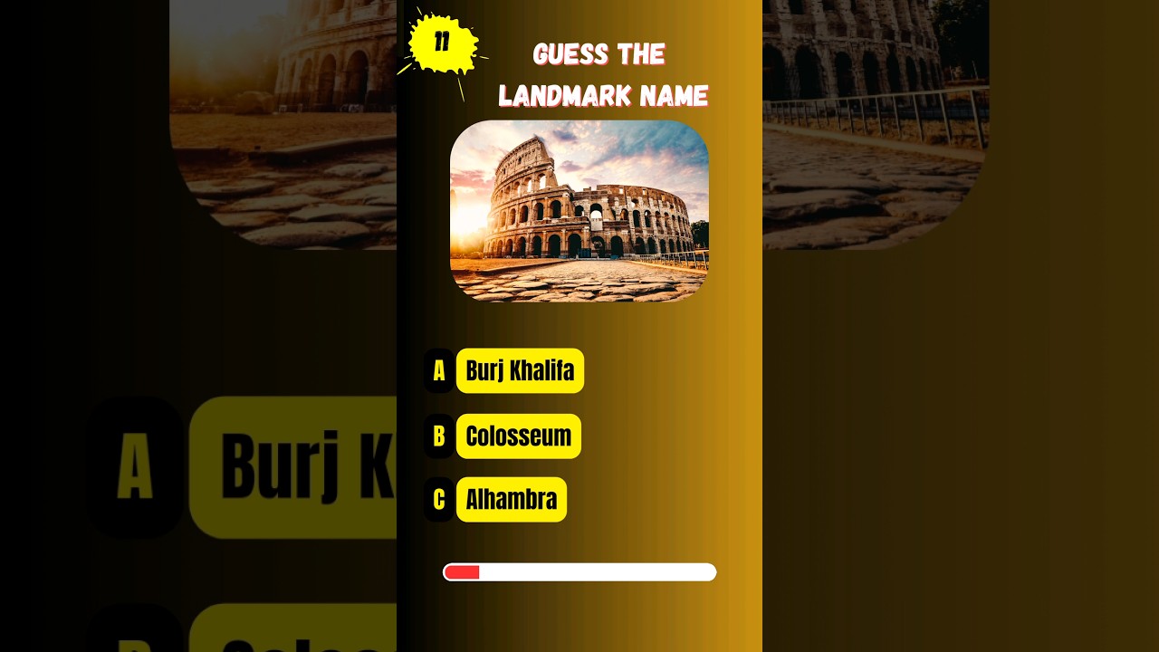 Guess the Landmark! 🏛️🌍  