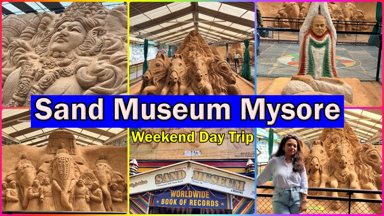 Sand Art Museum Mysore | Weekend Day Trip | visiting Place Mysore | Must Visit Place
