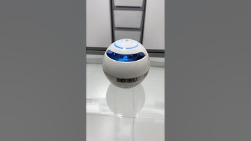 PACKS A PUNCH. Music on the go! Product Link in the comment section. #roundbluetoothspeaker