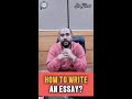 How to write an Essay: Reader Response Theory