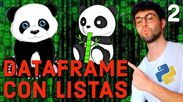 🔰¿CÓMO crear un DATAFRAME con LISTAS? Pandas desde cero Python#2