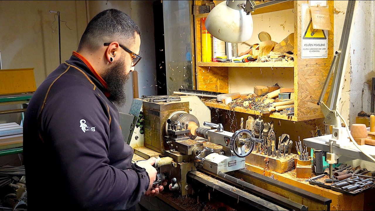 Ручное изготовление идеальной рустикальной трубки | Полный процесс