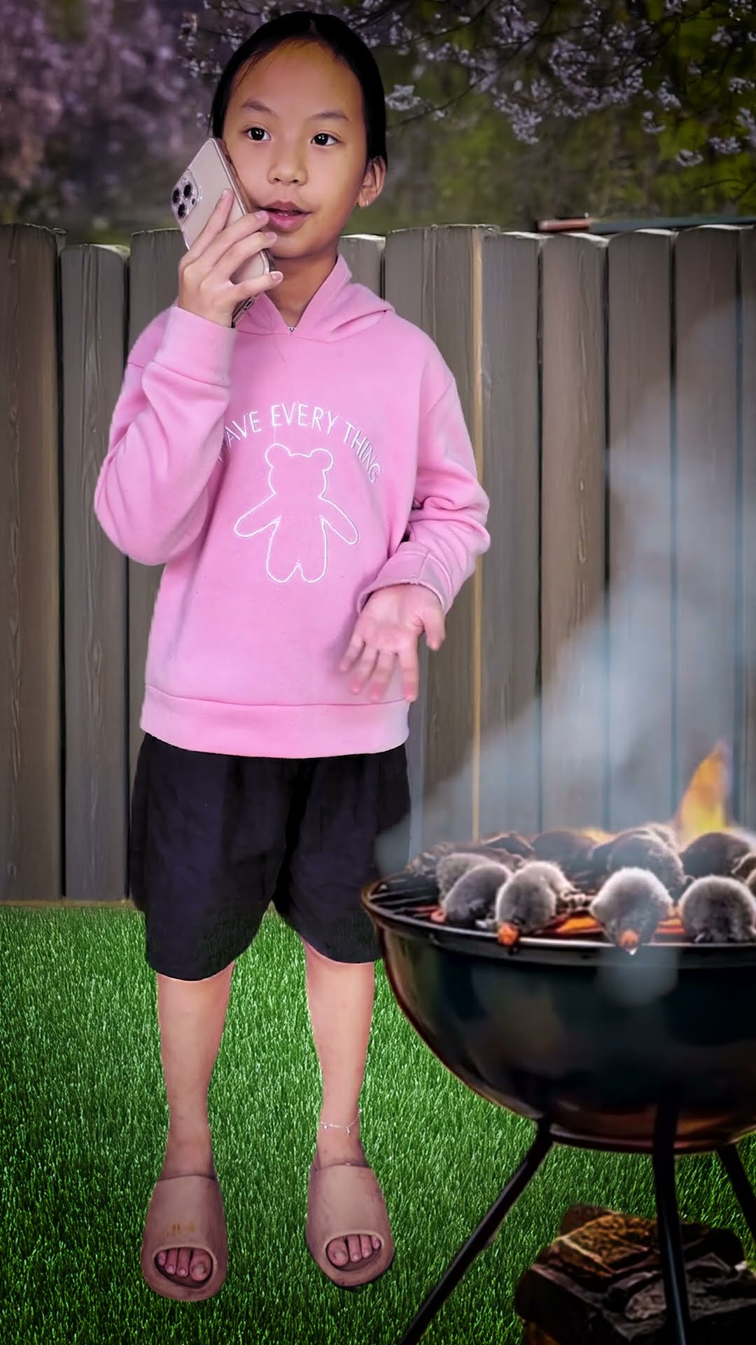ACC - Hôm Nay Chúng Tôi Ăn Chuột Nướng || Today We Eat Grilled Mouse. #funny #trending
