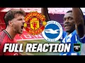 THREE WINS IN A ROW! Man United vs. Brighton LIVE reaction |  Premier League | ESPN FC