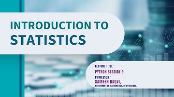 Python Session 9