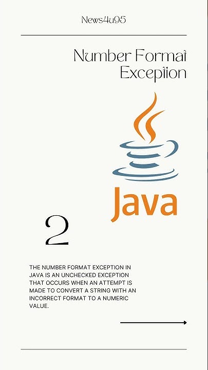 Number Format Exception In Java - YouTube